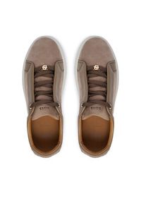 BOSS Sneakersy Gabry 50565826 Beżowy. Kolor: beżowy. Materiał: zamsz, skóra #4