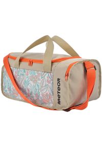 Torba Fitness Meteor Nanuq 20l. Kolor: pomarańczowy, wielokolorowy, beżowy. Sport: fitness