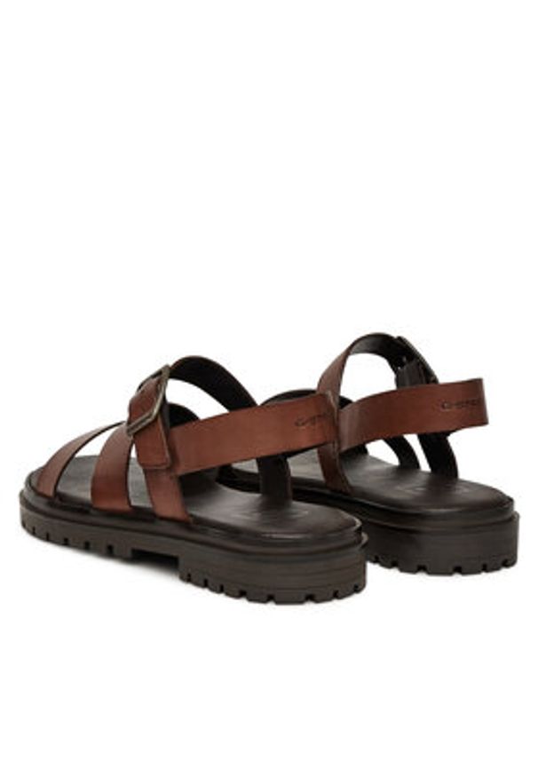 G-Star RAW - G-Star Raw Sandały WI34-23568-01 Brązowy. Kolor: brązowy. Materiał: skóra