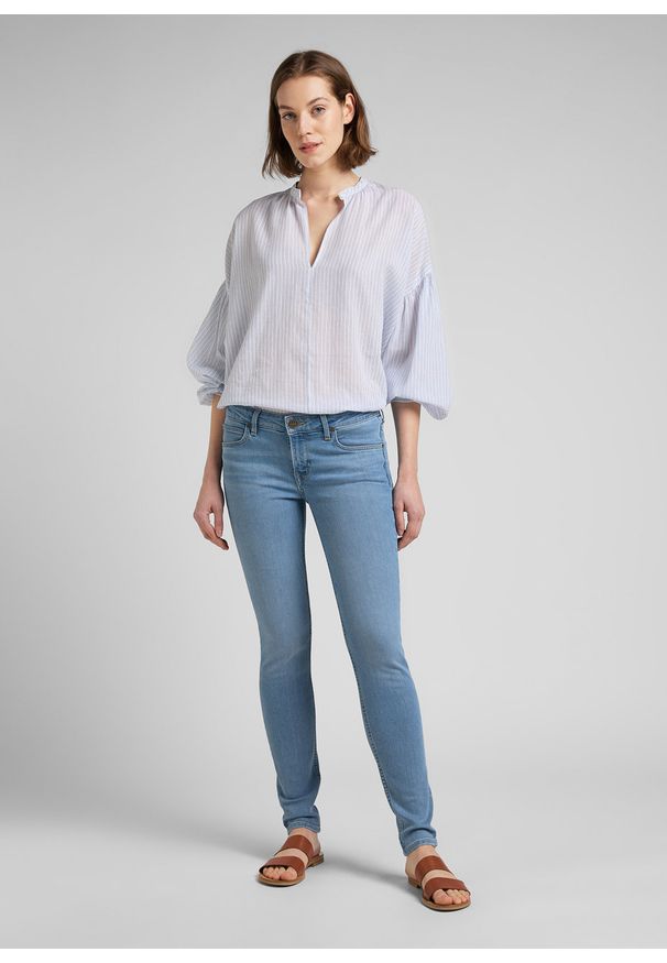 Lee - LEE SCARLETT DAMSKIE SPODNIE JEANSOWE MID CHARLY L526QDUG 112145241