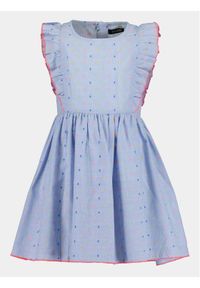Blue Seven Sukienka letnia 734133 X Niebieski Regular Fit. Kolor: niebieski. Materiał: bawełna. Sezon: lato