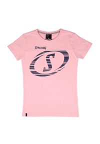 SPALDING - Koszulka damska Spalding Fast. Kolor: różowy, niebieski, wielokolorowy. Sport: koszykówka #1