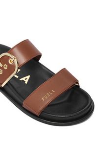 Furla Klapki Solea YL56SOE BX4513 CN 03B00 Brązowy. Kolor: brązowy. Materiał: skóra #3