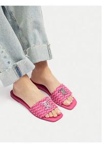 Juicy Couture Klapki HY24111-1 Różowy. Kolor: różowy. Materiał: materiał #5
