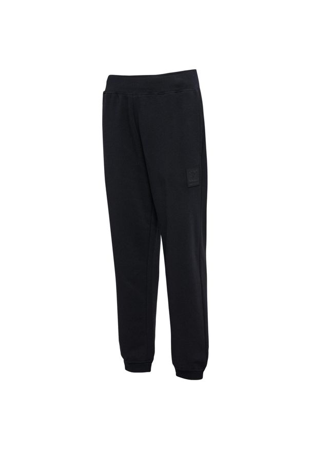 Spodnie dresowe sportowe Dziecięce dresy Hummel Clean Adjustable. Kolor: czarny. Materiał: dresówka. Sport: piłka nożna