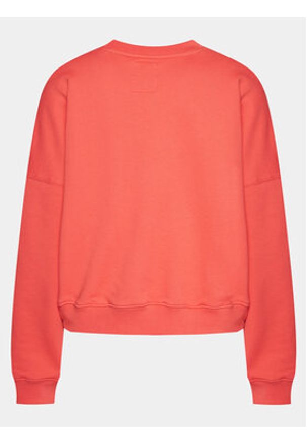 Alpha Industries Bluza Essentials 146030 Czerwony Relaxed Fit. Kolor: czerwony. Materiał: syntetyk, bawełna