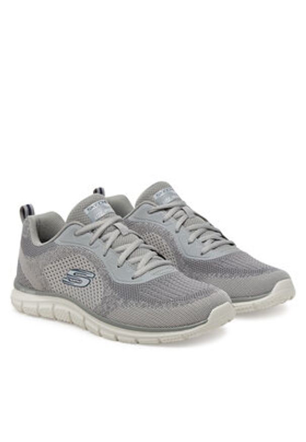 skechers - Skechers Buty na siłownię Track - Glendor 232699/GRY Szary. Kolor: szary. Materiał: materiał. Sport: fitness