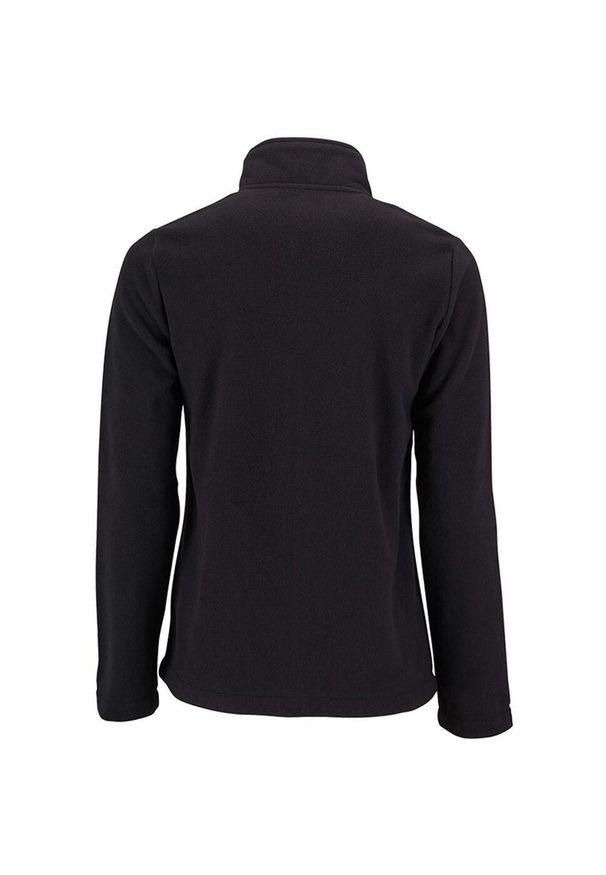 SOL'S - Damska Bluza Polarowa Norman. Kolor: czarny. Materiał: polar. Sezon: zima