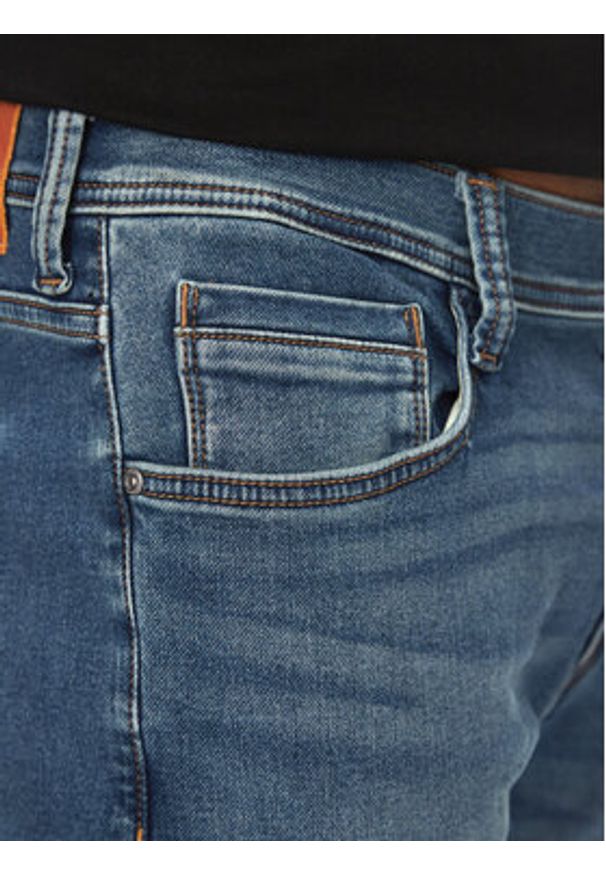 Mustang Jeansy Oregon 1013712 Niebieski Slim Fit. Kolor: niebieski