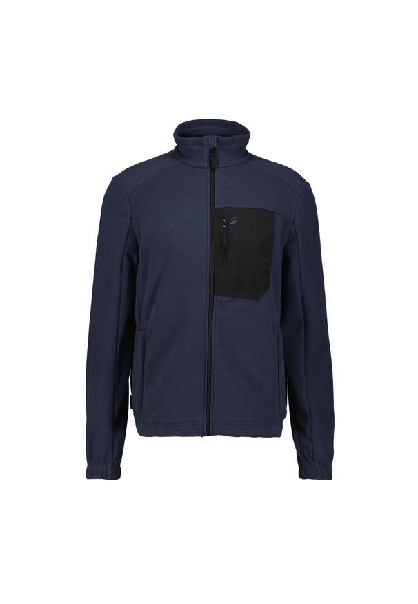 SOLOGNAC - Polar outdoor Solognac 500. Typ kołnierza: kołnierzyk stójkowy. Kolor: czarny, niebieski, wielokolorowy. Materiał: poliester, bawełna, materiał. Sport: outdoor