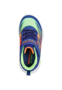 skechers - Adidasy Skechers S Lights-flex-glow, Dzieci. Kolor: niebieski. Materiał: materiał