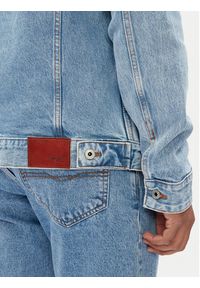 Pepe Jeans Kurtka jeansowa Pinners PM402715 Niebieski Regular Fit. Kolor: niebieski. Materiał: bawełna