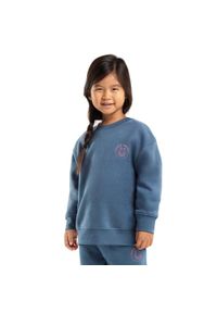 SIROKO - Dziewczęca bluza dresowa Lifestyle Siroko Glob-G. Okazja: na co dzień. Kolor: niebieski. Materiał: dresówka. Styl: casual #1