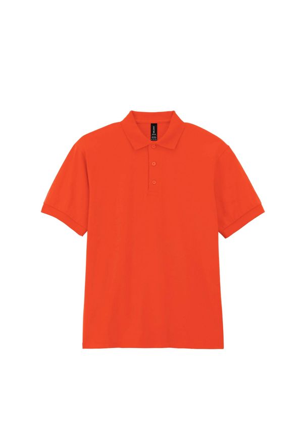 GILDAN - Koszulka Polo Dla Dorosłych Unisex DryBlend. Typ kołnierza: polo. Kolor: pomarańczowy, wielokolorowy, żółty