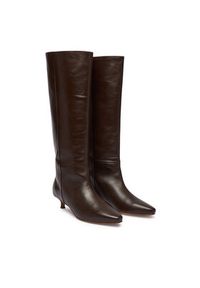 BALAGAN - Balagan Kozaki Stockholm Brązowy. Kolor: brązowy. Materiał: skóra #4