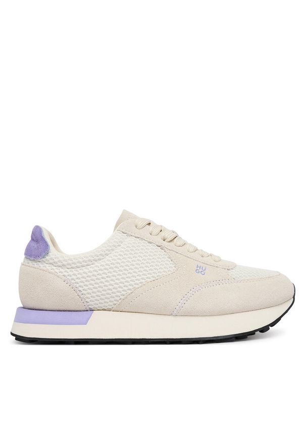 Hugo - Sneakersy HUGO. Kolor: biały