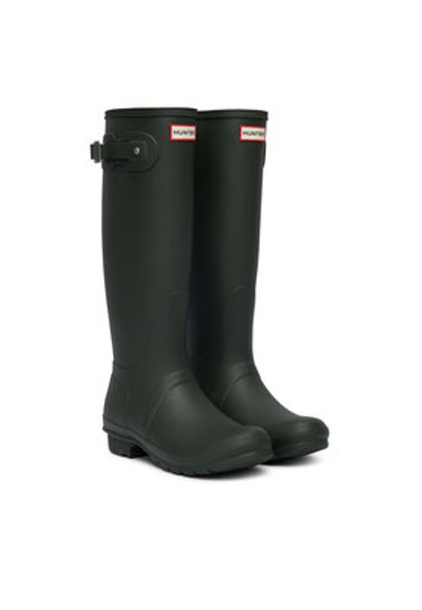 Hunter Kalosze Original Tall WFT1000RMA Zielony. Kolor: zielony. Materiał: kauczuk