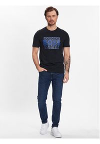 BOSS - Boss T-Shirt Tiburt 353 50489334 Granatowy Regular Fit. Kolor: niebieski. Materiał: bawełna #5
