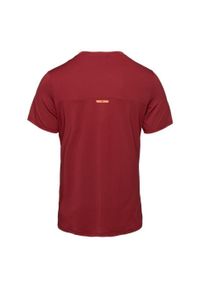 Hi-tec - T-shirt Męski Jeden Kolor Hadi. Kolor: czerwony. Sport: turystyka piesza