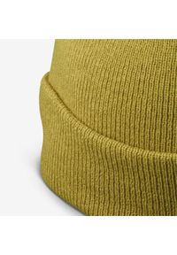 WEDZE - Czapka narciarska dla dorosłych Quechua Freerider 500. Kolor: zielony. Materiał: akryl, materiał. Sezon: zima. Styl: sportowy #2