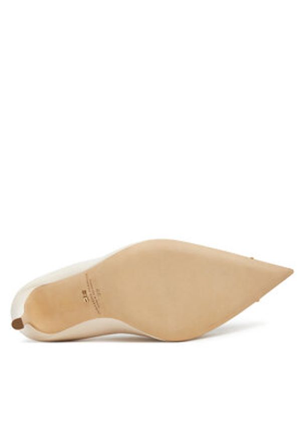 Elisabetta Franchi Szpilki SA-74L-52E2-V500 Beżowy. Kolor: beżowy. Materiał: skóra. Obcas: na szpilce