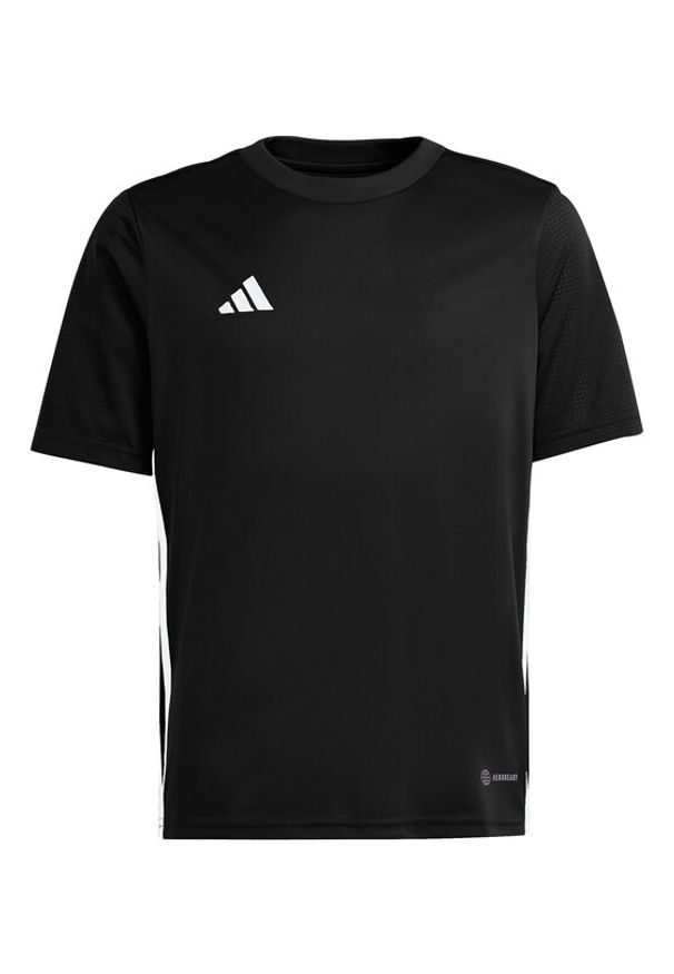 Adidas - adidas Koszulka techniczna Tabela 23 H44535 Czarny Regular Fit. Kolor: czarny. Materiał: syntetyk