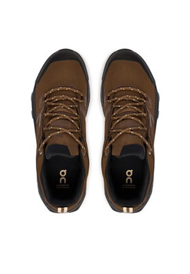 On Trekkingi Cloudrock Low Waterproof 3MF10254228 Brązowy. Kolor: brązowy. Materiał: materiał. Sport: turystyka piesza