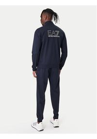 EA7 Emporio Armani Dres 7M001318 AF13512 UB102 Granatowy Regular Fit. Kolor: niebieski. Materiał: bawełna #2