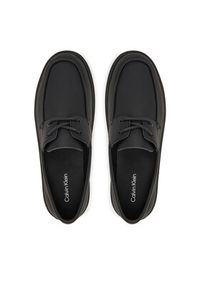 Calvin Klein Półbuty Hybrid Clean Boat Shoe Lth HM0HM02233 Czarny. Kolor: czarny. Materiał: skóra #6
