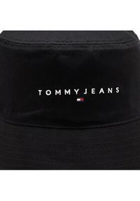 Tommy Jeans Kapelusz Tjm Linear Logo Bucket Hat AM0AM12895 Czarny. Kolor: czarny. Materiał: materiał