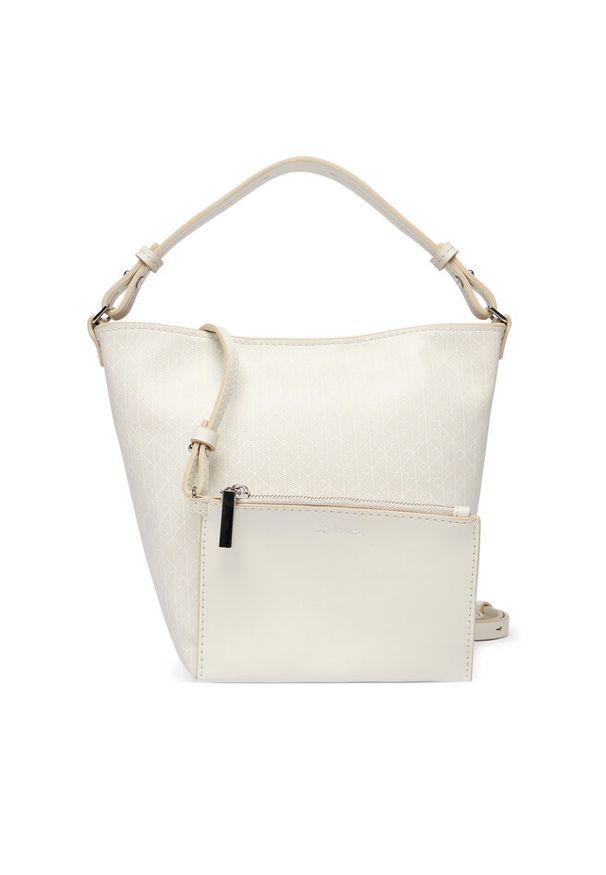 Torebka Calvin Klein. Kolor: biały