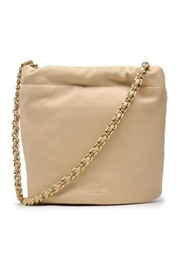 Lauren Ralph Lauren Torebka Emmy 19 431884917003 Beżowy. Kolor: beżowy. Materiał: skórzane