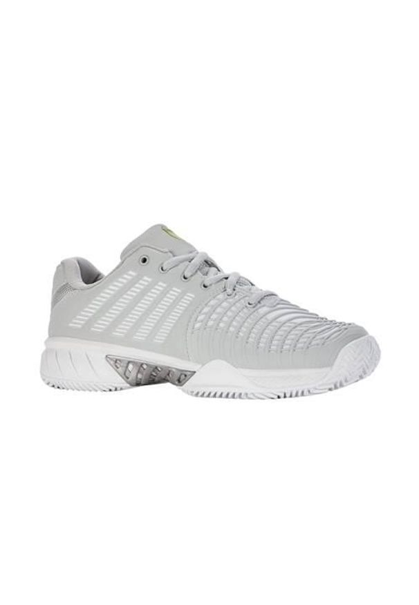 Buty do tenisa damskie K-Swiss Express Light 3. Kolor: wielokolorowy. Materiał: materiał, syntetyk. Szerokość cholewki: normalna. Sport: tenis