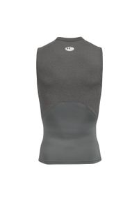 Podkoszulek Under Armour HeatGear Sleeveless, Mężczyźni. Kolor: szary. Materiał: materiał, poliester. Styl: sportowy