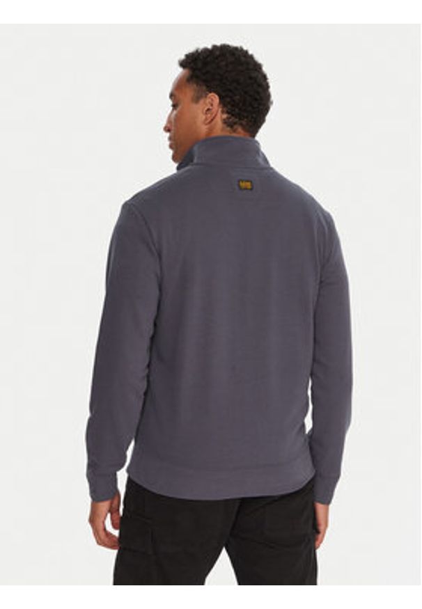 G-Star RAW - G-Star Raw Bluza Nifous Half Zip D26305-D566 Granatowy Regular Fit. Kolor: niebieski. Materiał: syntetyk