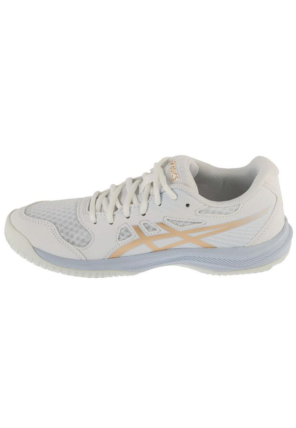 Asics - Buty do siatkówki damskie, Upcourt 6. Kolor: biały. Sport: siatkówka