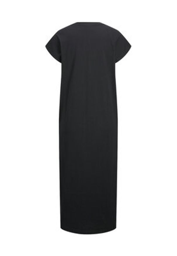 JJXX Sukienka codzienna Astrid 12263240 Czarny Boxy Fit. Okazja: na co dzień. Kolor: czarny. Materiał: bawełna. Typ sukienki: proste. Styl: casual