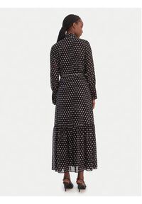 MICHAEL Michael Kors Sukienka koszulowa MR68394K9J Czarny A-Line Fit. Kolor: czarny. Materiał: syntetyk. Typ sukienki: koszulowe #5