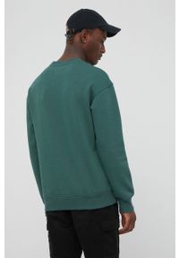 Jack & Jones bluza męska kolor zielony z aplikacją. Kolor: zielony. Wzór: aplikacja