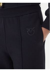 Pinko - PINKO Spodnie dresowe Pasticciato 105649 A2TC Granatowy Regular Fit. Kolor: niebieski. Materiał: bawełna, wiskoza #3