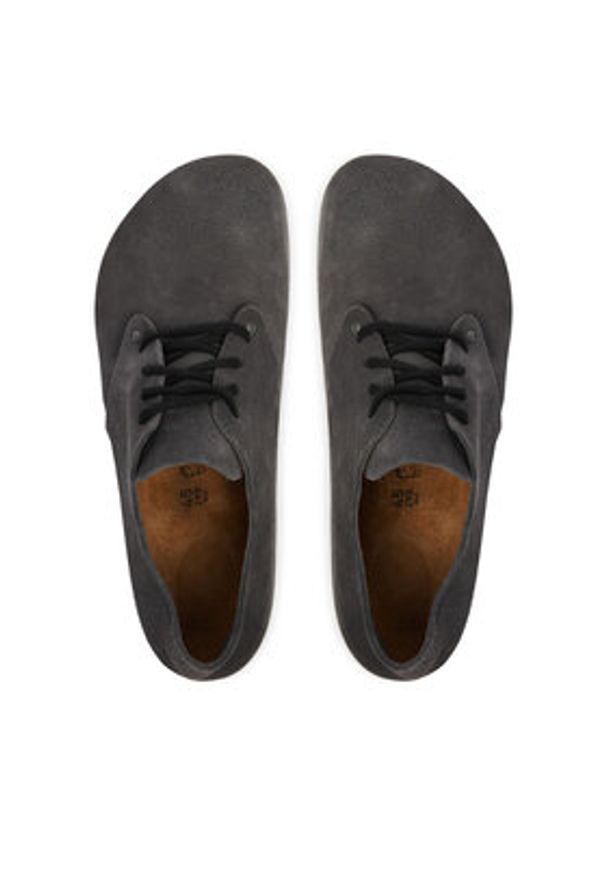 Birkenstock Półbuty Maine 1031727 Szary. Kolor: szary. Materiał: skóra, zamsz