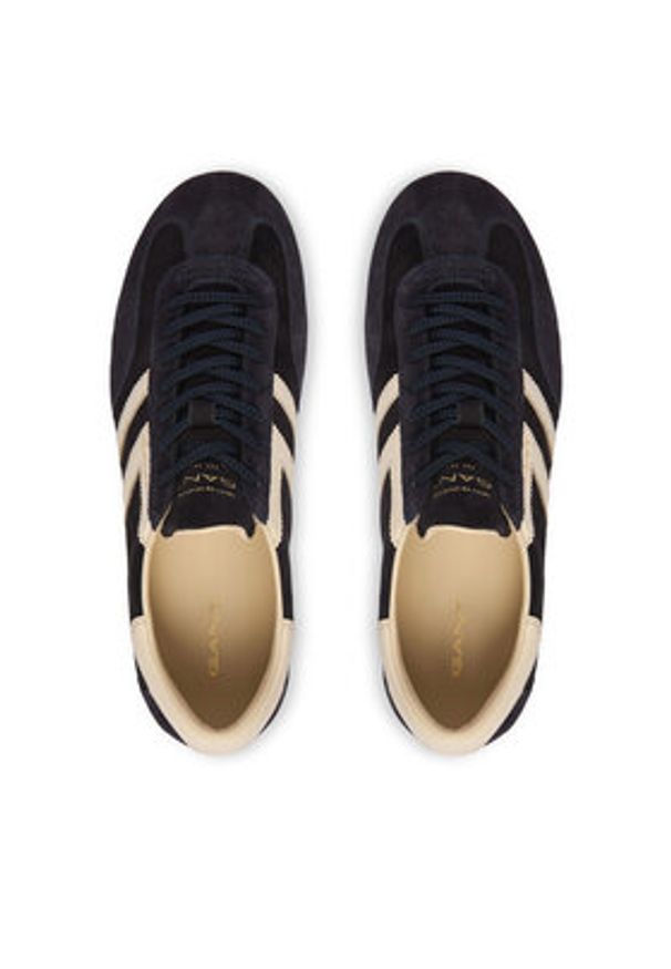 GANT - Gant Sneakersy 32633278 Granatowy. Kolor: niebieski. Materiał: skóra, zamsz
