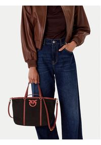 Pinko - PINKO Torebka Miranda Shopper Classic PE 25 PLTT 104714 A2G2 Czarny. Kolor: czarny #5