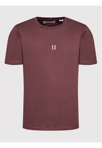 Les Deux T-Shirt Mini Encore LDM101119 Bordowy Regular Fit. Kolor: czerwony. Materiał: bawełna #4