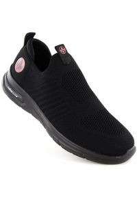 Komfortowe buty sportowe męskie wsuwane czarne Rieker B7365-00. Zapięcie: bez zapięcia. Kolor: czarny #4