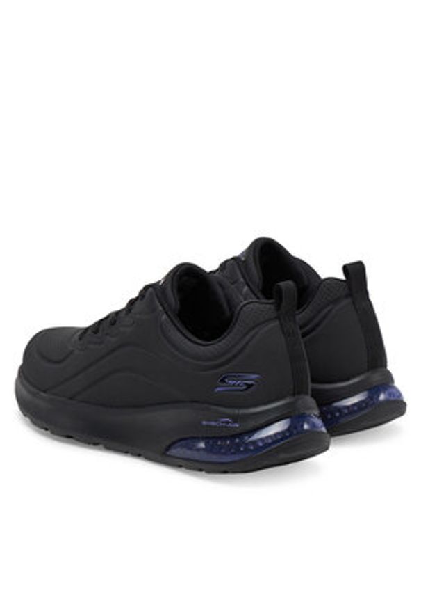 skechers - Skechers Sneakersy Bobs Vision 117646/BBK Czarny. Kolor: czarny. Materiał: skóra