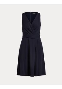 Lauren Ralph Lauren Sukienka koktajlowa 250865006002 Granatowy Regular Fit. Kolor: niebieski. Materiał: syntetyk. Styl: wizytowy #5