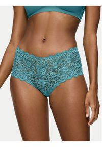 Triumph Figi klasyczne z wysokim stanem Amourette 10210675 Turkusowy. Stan: podwyższony. Kolor: turkusowy. Materiał: syntetyk #1