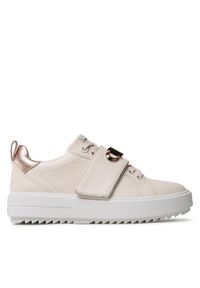 MICHAEL Michael Kors Sneakersy Emmett Strap Lace Up 43S3EMFS1L Beżowy. Kolor: beżowy. Materiał: skóra #1