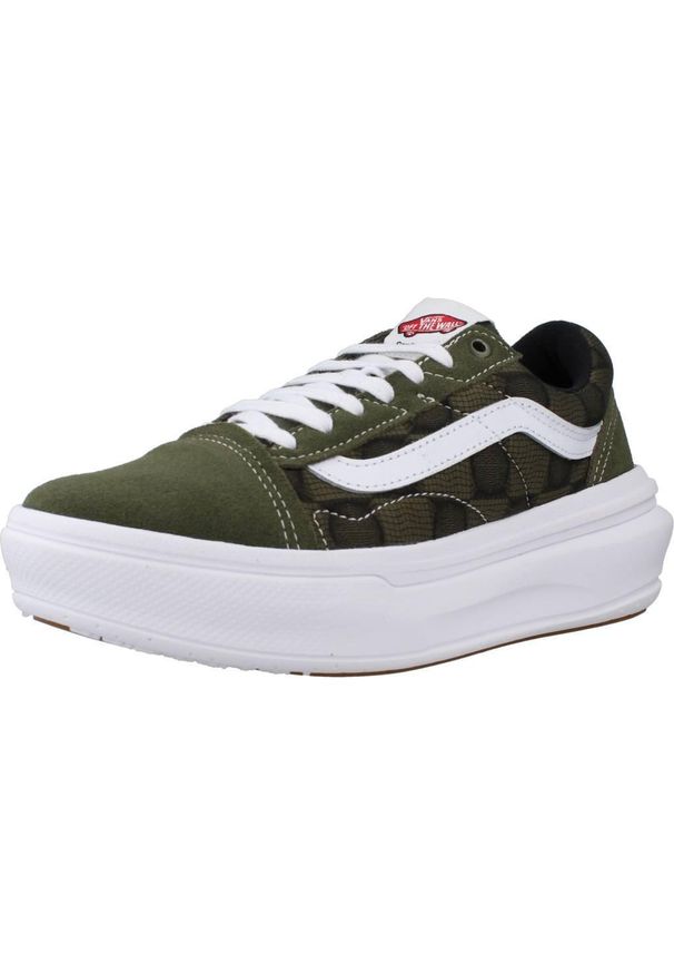 Vans - Buty VANS UA OLD SKOOL Zielony. Kolor: zielony. Materiał: tkanina, skóra